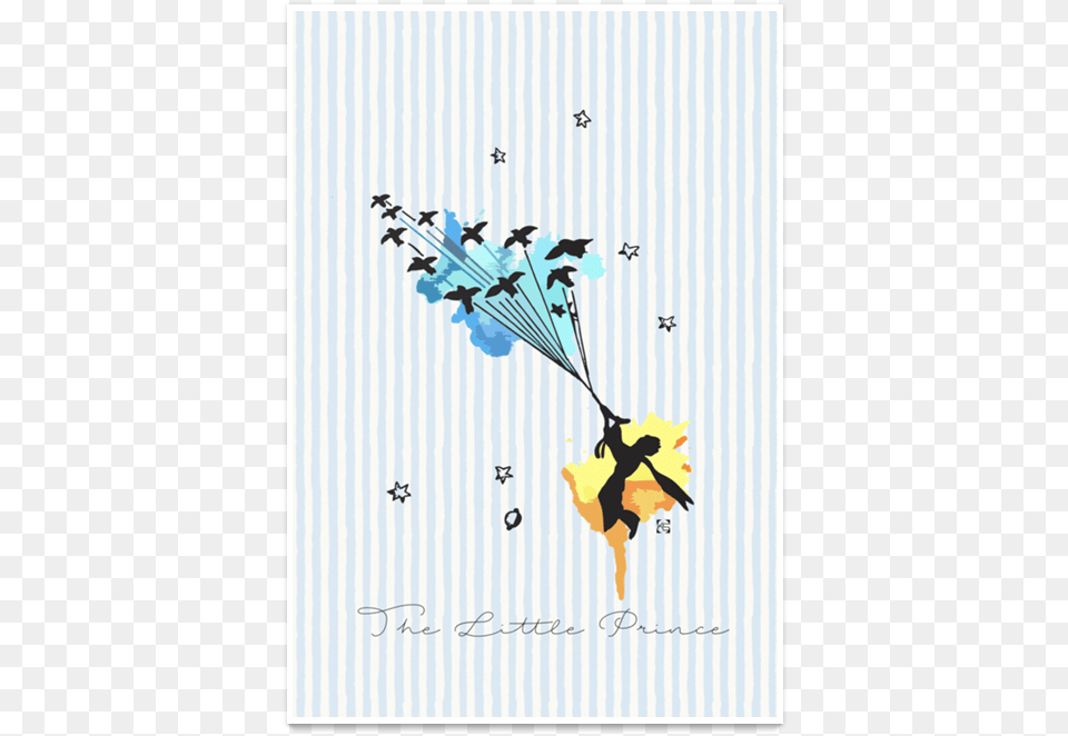 Poster O Pequeno Prncipe De Karetdesignerna Illustration, Animal, Bird, Flying, Text Free Png