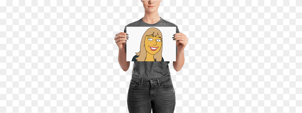 Poster Single Half Body Poster, T-shirt, Clothing, Pants, Person Free Png