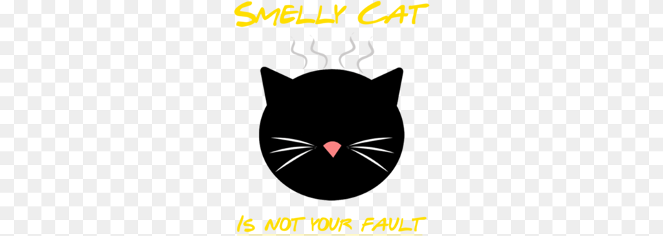 Poster Smelly Cat Smelly Cat Friends, Animal, Mammal, Pet, Black Cat Png Image