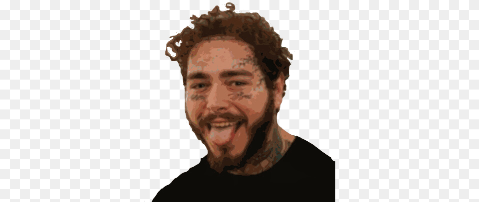 Postmalone Post Malone Stony Hollywoodsbleeding Beerpon Post Malone Toys, Beard, Portrait, Face, Photography Free Png