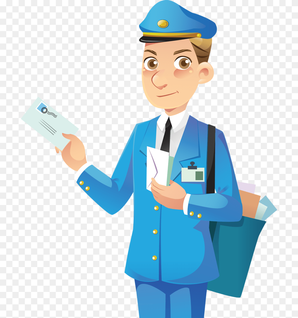 Postman, Woman, Adult, Person, Female Png