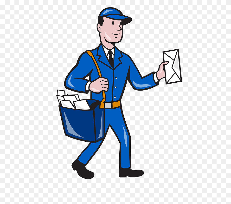 Postman, Cleaning, Person, Adult, Man Free Png