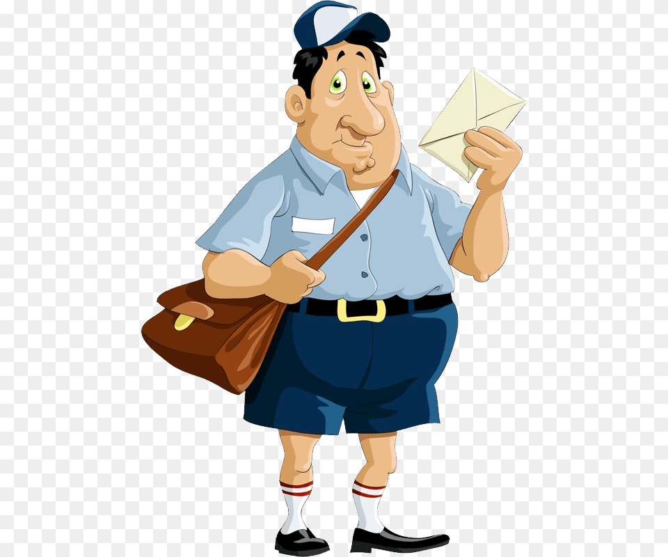 Postman, Person, Accessories, Handbag, Clothing Png