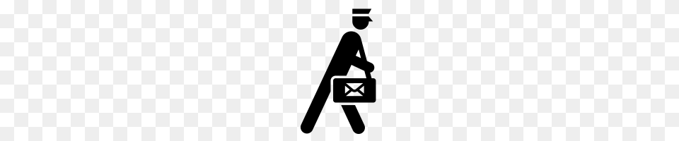 Postman, Gray Png Image
