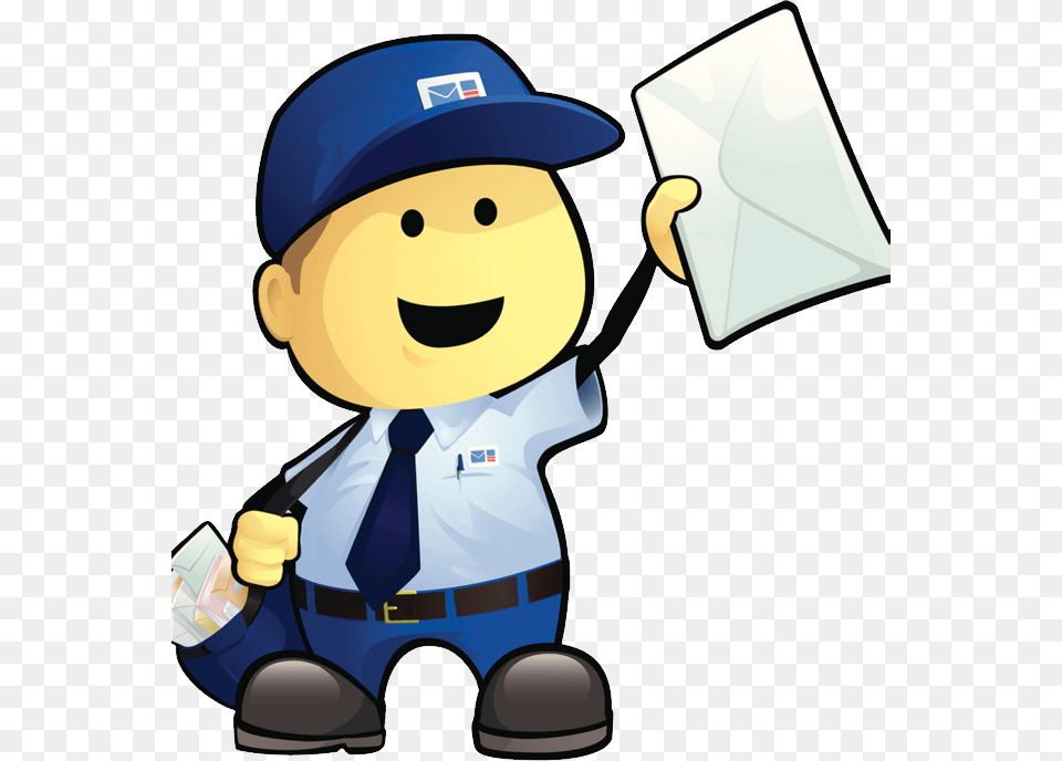 Postman, People, Person, Face, Head Png Image