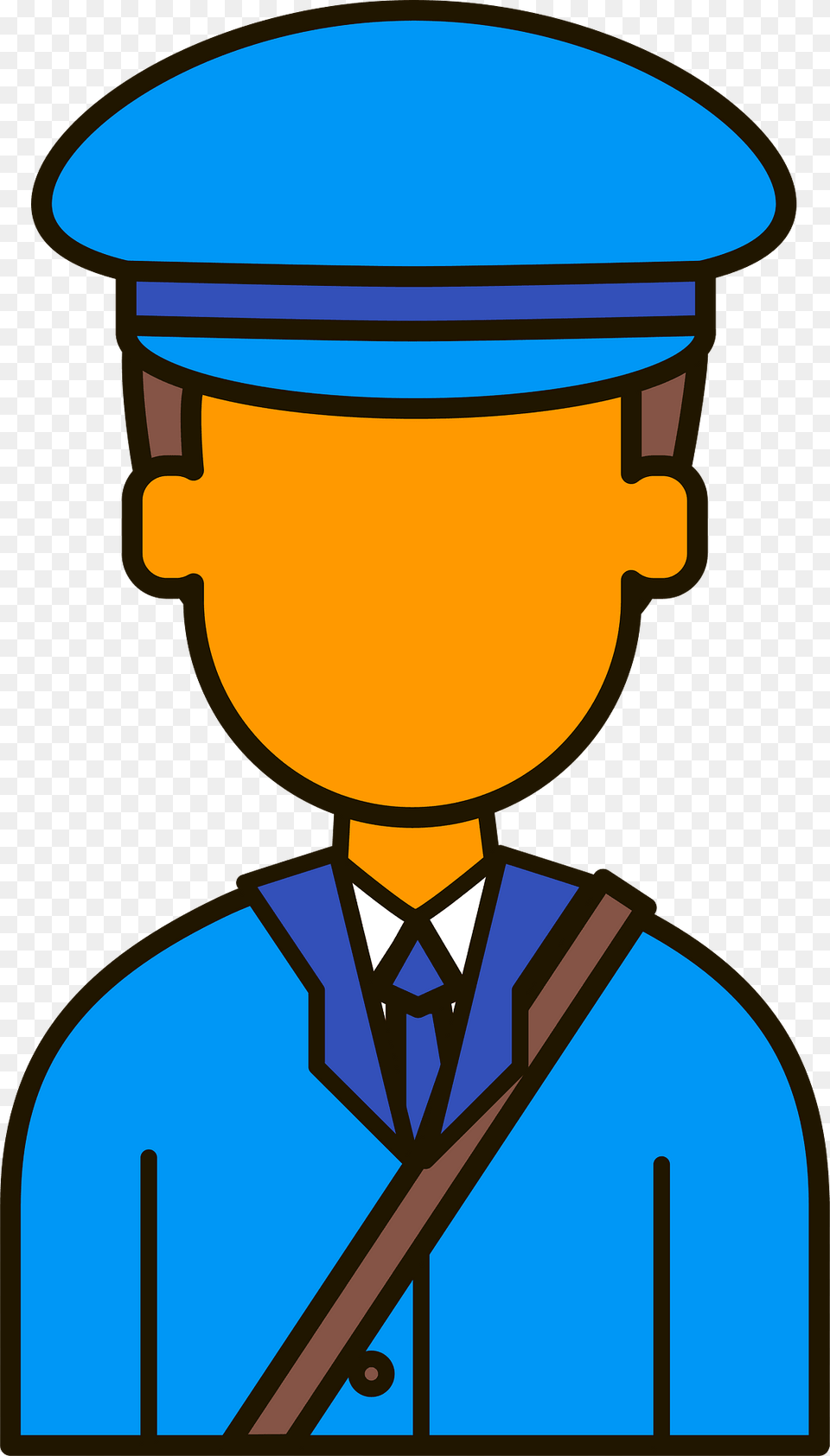 Postman Clipart, Person, People, Man, Male Png Image