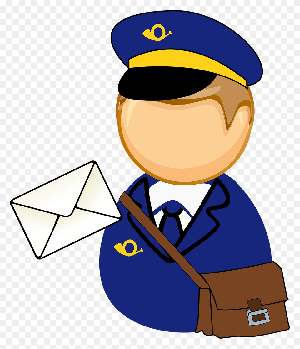 Postman Clipart, Person, People, Tool, Plant Png