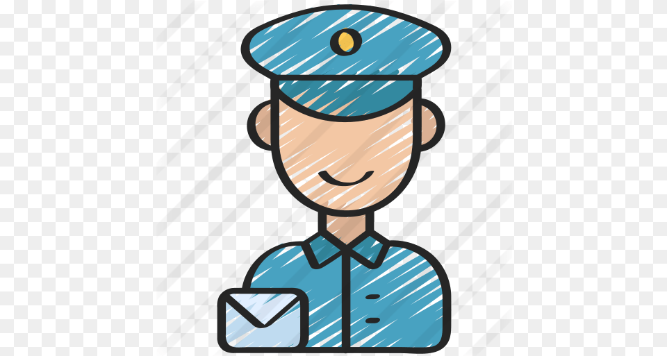 Postman Icon, People, Person, Art Free Png