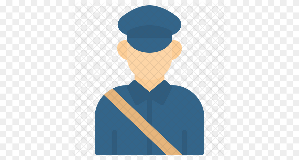 Postman Icon Of Flat Style Illustration, People, Person, Sport, Team Free Png