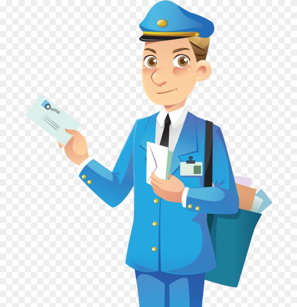 Postman Image Postman, Adult, Female, Person, Woman Free Png Download