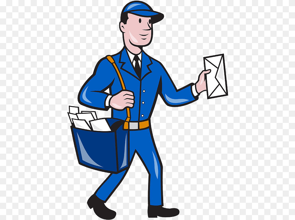 Postman Postman, Adult, Male, Man, Person Free Png