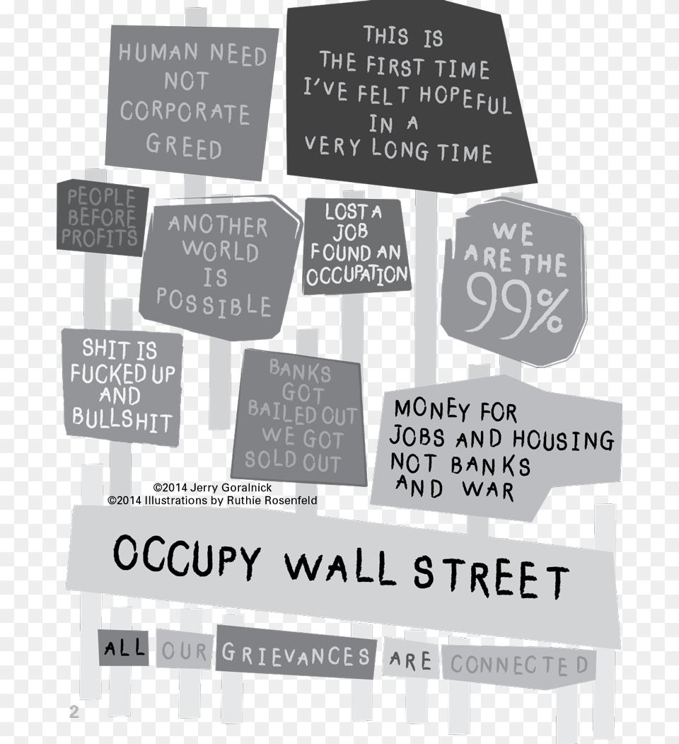 Pot And Spoon A True Tale Of Occupy Wall Street Written Blackboard, Text, Scoreboard Png Image
