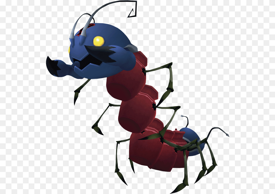 Pot Centipede Kingdom Hearts Wiki The Kingdom Hearts Kingdom Hearts 1 Pot Centipede, Animal, Ant, Insect, Invertebrate Free Png