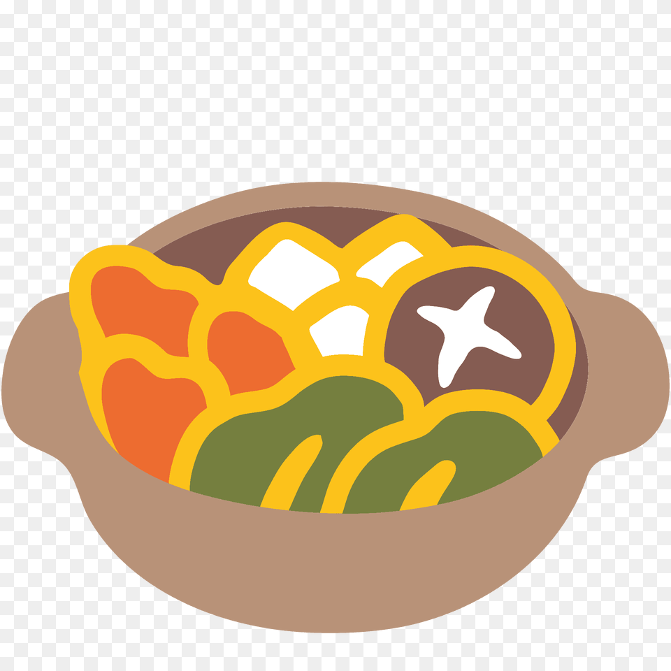 Pot Of Food Emoji Clipart, Snack, Bowl, Lunch, Meal Free Png