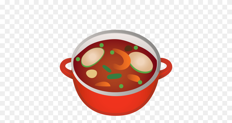 Pot Of Food Emoji Meaning With Pictures From A To Z, Bowl, Dish, Meal, Soup Bowl Free Png