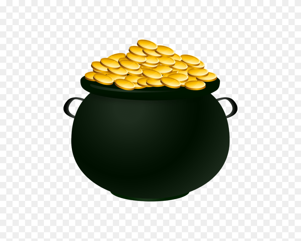 Pot Of Gold Clip Art Clipartfest, Jar Png
