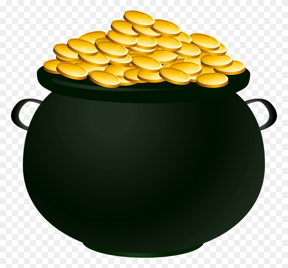 Pot Of Gold Clipart, Jar, Ammunition, Weapon Free Png Download