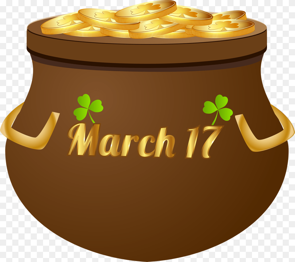 Pot Of Gold Clipart Free Png