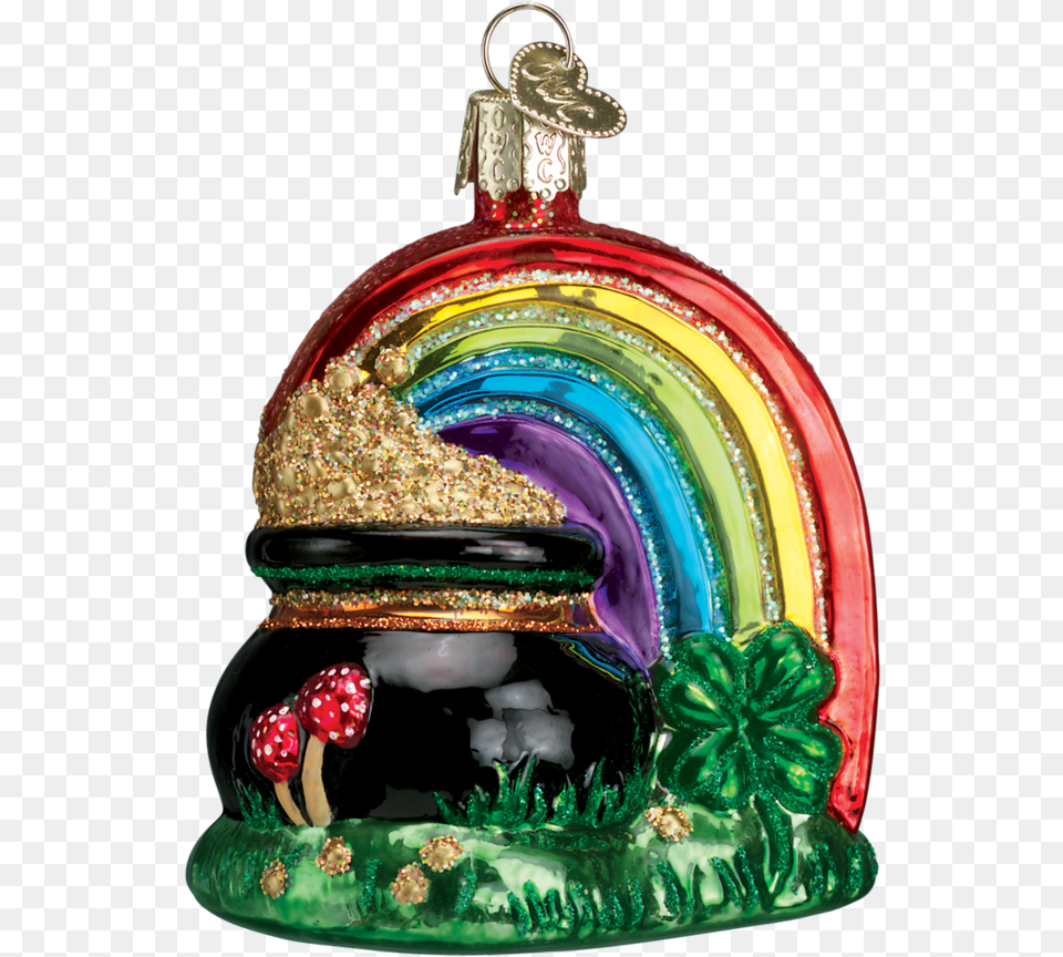 Pot Of Gold Ornament Old World Christmas On Its Ornamental, Accessories, Jewelry, Gemstone Free Transparent Png