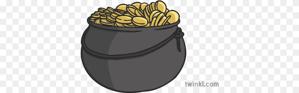 Pot Of Gold Roi St Patricks Day Resources Addition To 10 Baked Beans, Bucket, Jar Free Png