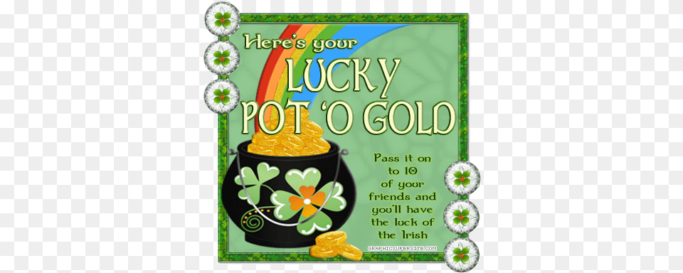 Pot Ogoldpassitongif Sticker Gif Gfycat St Day Pot Luck, Advertisement, Poster, Food, Meal Free Png