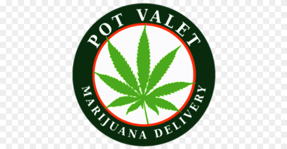 Pot Valet Santa Monica Weed Tshirt Logo Design, Plant, Leaf, Herbal, Herbs Free Png Download
