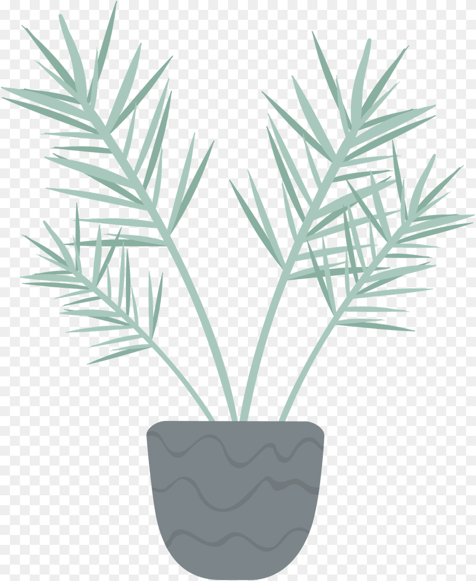 Pot With Plant Clipart, Tree, Leaf, Palm Tree, Potted Plant Free Png