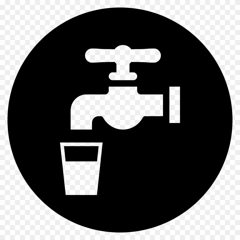 Potable Water Emoji Clipart, Tap, Disk Free Png Download