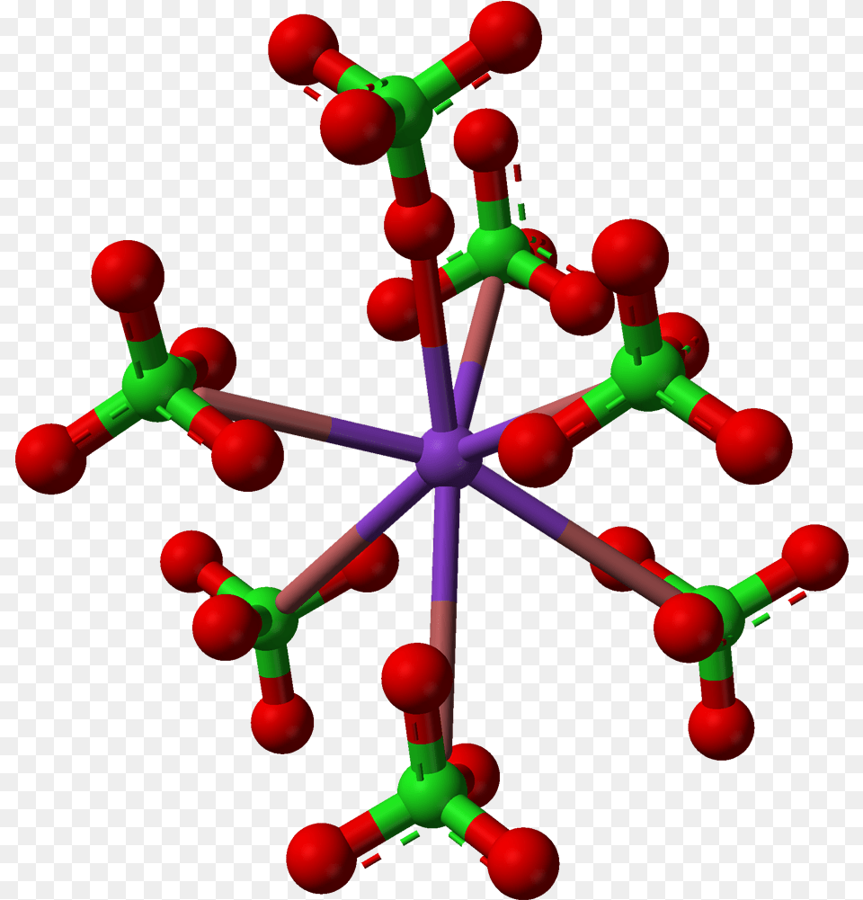 Potassium Perchlorate K Coord 3d Balls Potassium Chlorate Crystalline Structure, Sphere, Chess, Game Free Png Download