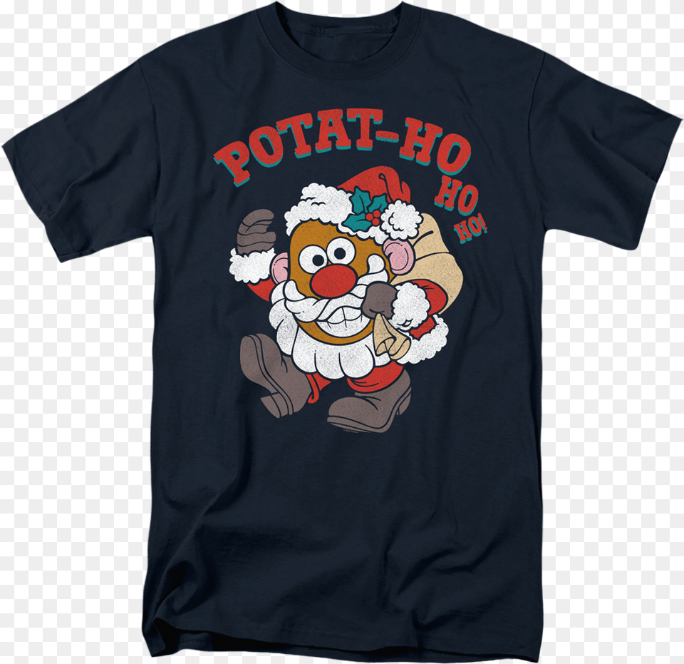 Potat Ho Ho Ho Mr T Shirt, Clothing, T-shirt, Baby, Person Free Transparent Png