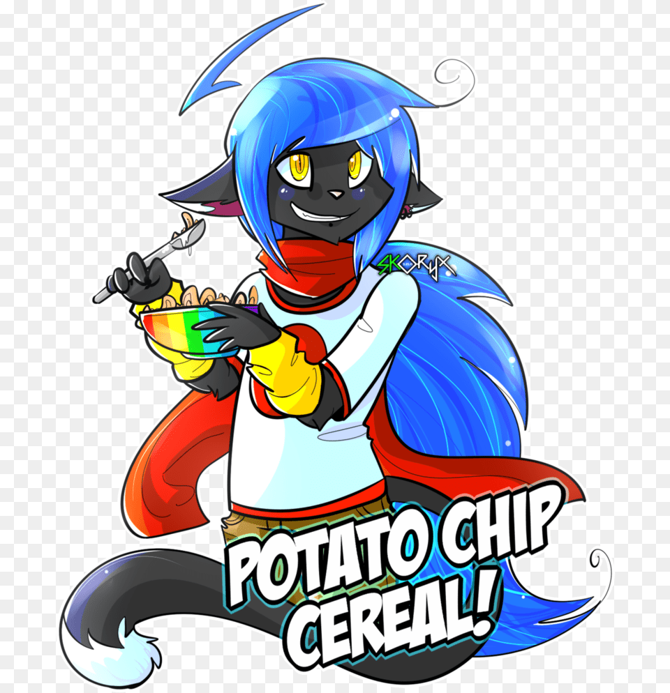 Potato Chip Cereal, Book, Comics, Publication, Cleaning Free Transparent Png