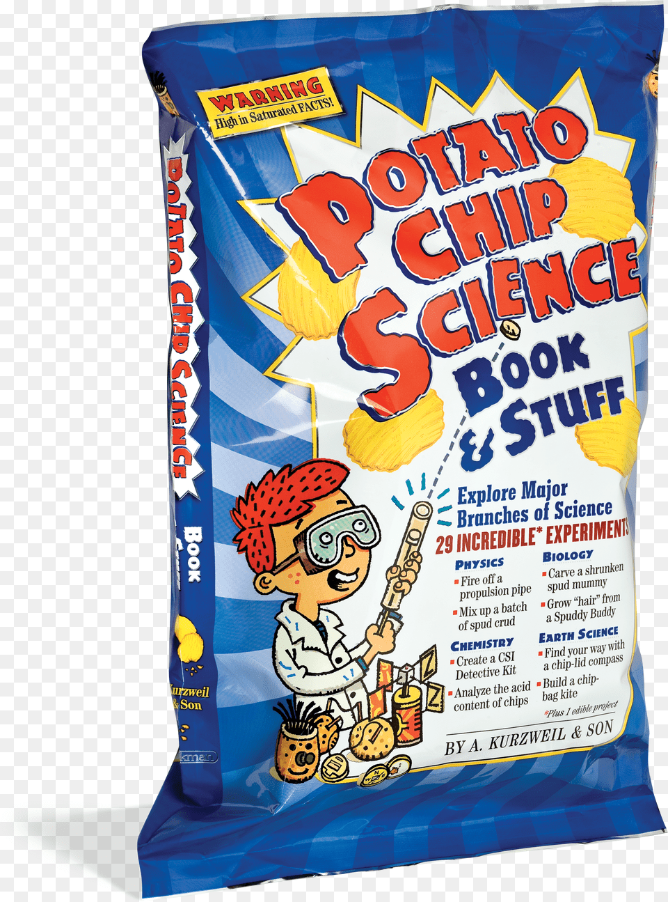 Potato Chip Science, Book, Comics, Publication, Baby Free Png