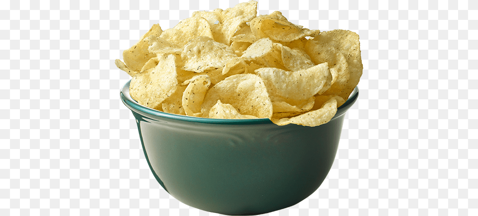 Potato Chips, Food, Snack, Bowl Free Transparent Png