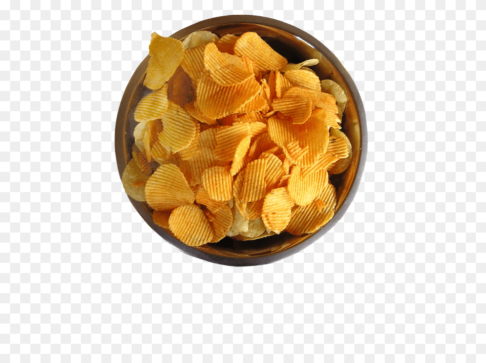 Potato Chips, Bowl, Food, Snack Png