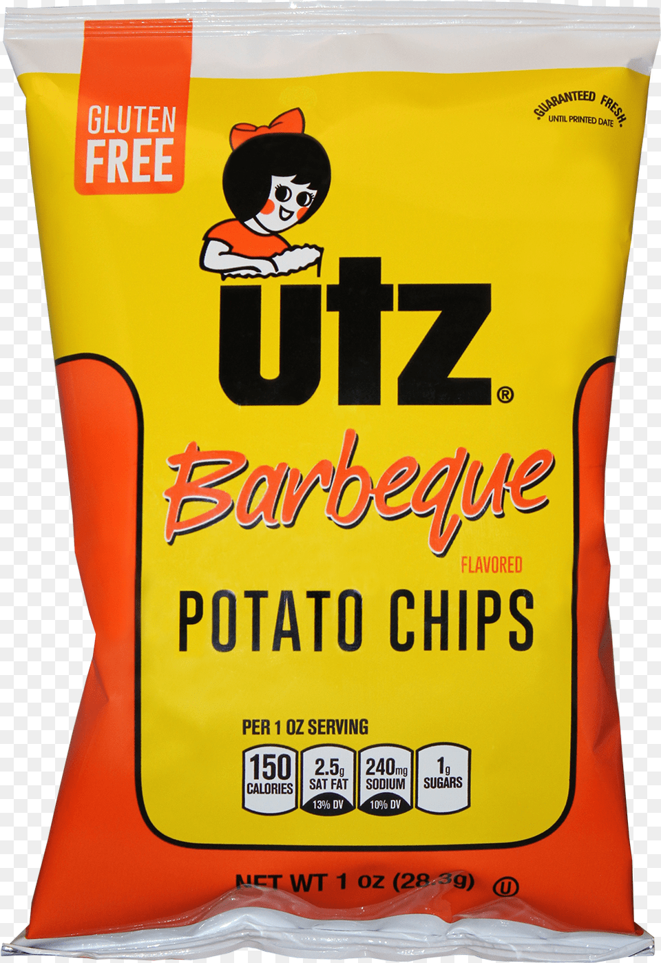 Potato Chips Bag Utz Potato Chip Girl, Powder, Person, Face, Head Free Png Download