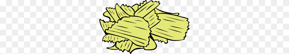 Potato Chips Clip Art, Leaf, Plant, Food, Produce Free Png Download