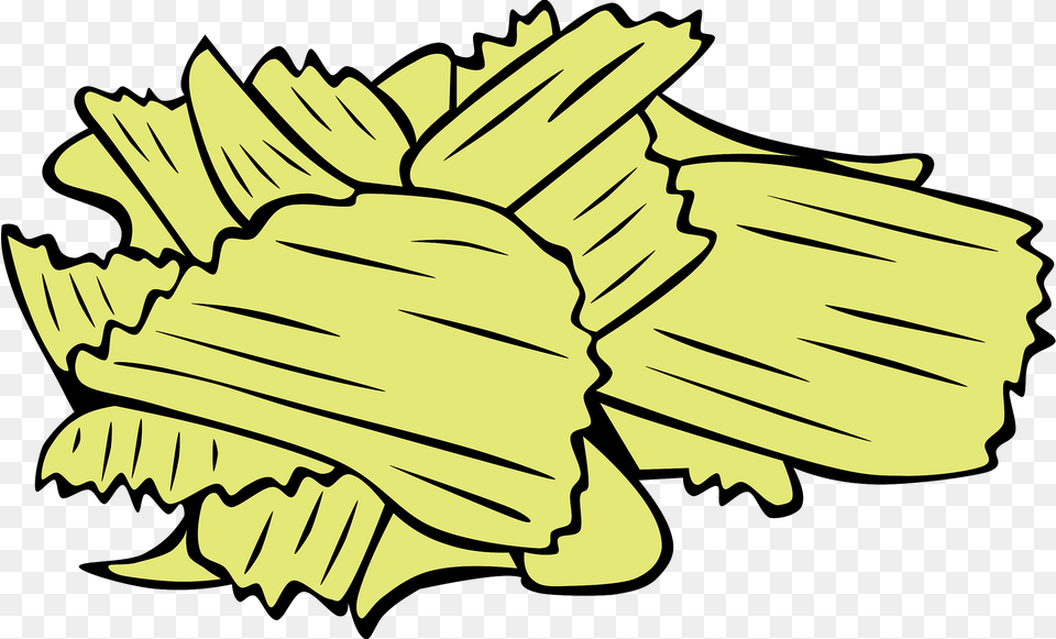 Potato Chips Clipart, Leaf, Plant, Face, Head Png Image