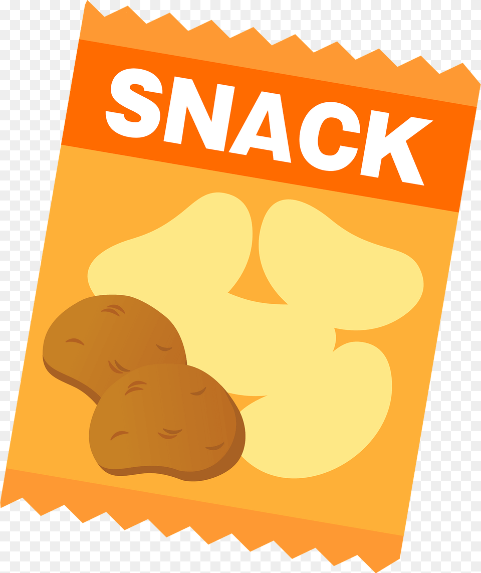 Potato Chips Clipart, Bread, Cracker, Food, Produce Png Image