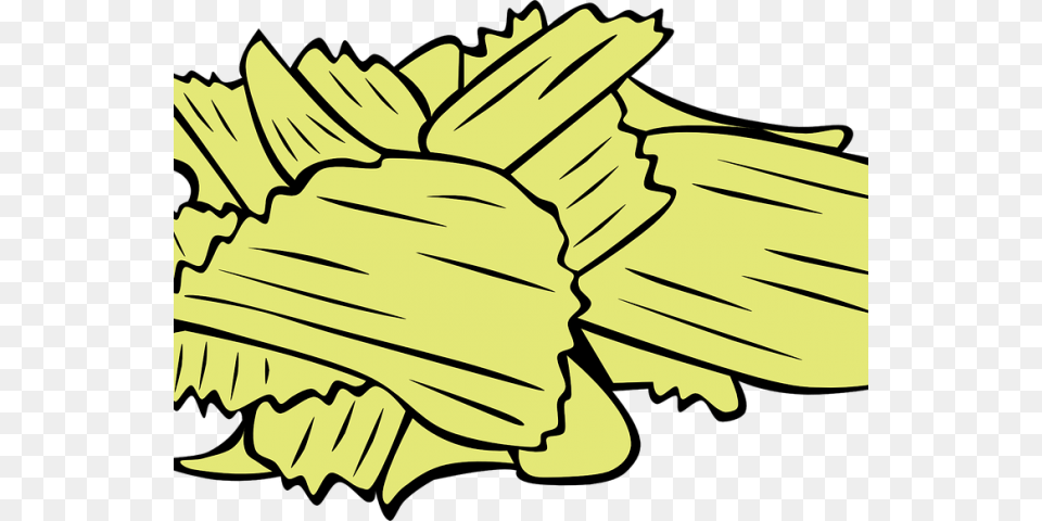 Potato Chips Clipart Animated, Leaf, Plant, Produce, Nut Free Png