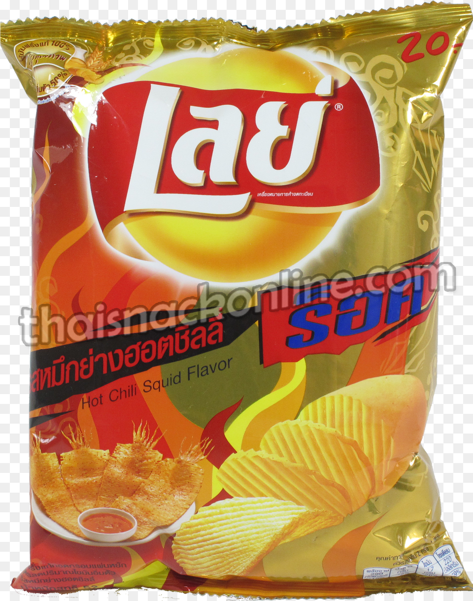 Potato Chips Hot Chilli Squid Snacks Online Lays Potato Lays Squid Png