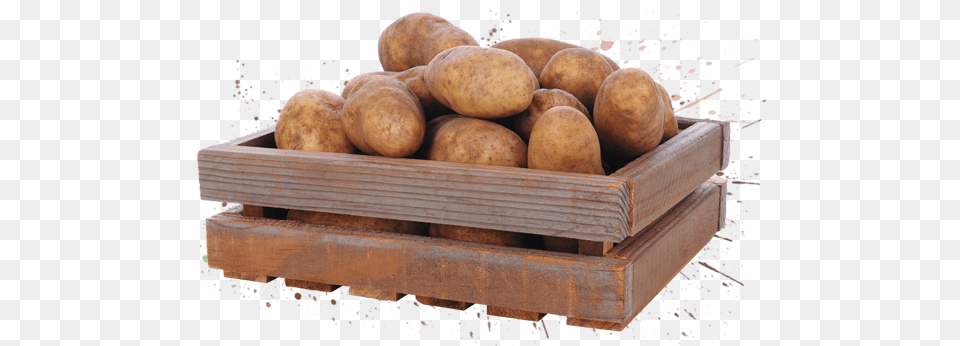 Potato Crate Potatoes Crate, Food, Plant, Produce, Vegetable Png Image