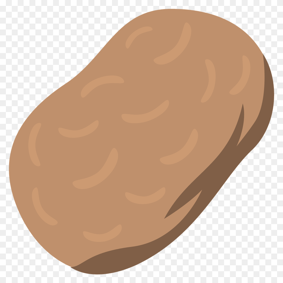 Potato Emoji Clipart, Food, Nut, Plant, Produce Png