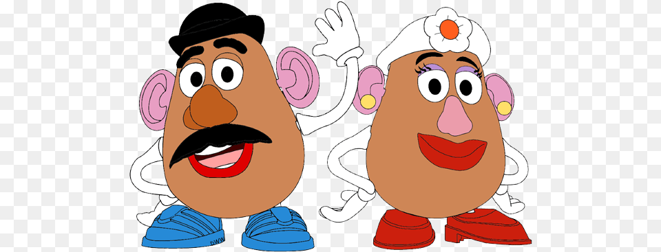 Potato Head Coloring Pages Mrs Potato Head Clip Art, Baby, Person, Face Free Png Download