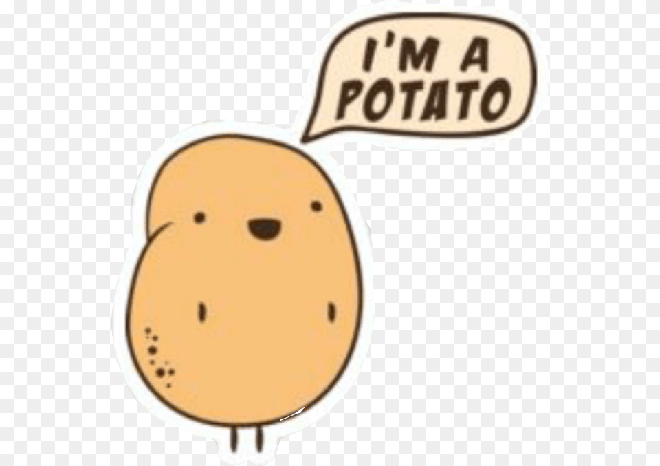 Potato I M A Potato, Food, Produce, Plant, Vegetable Png Image