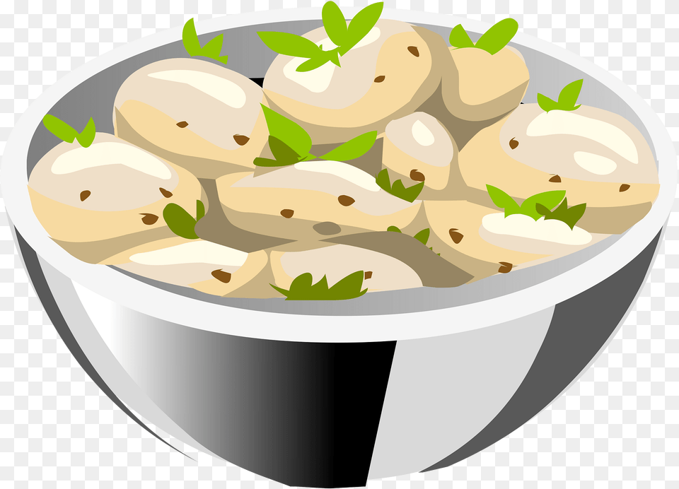 Potato Salad Clipart, Bowl, Food, Meal, Hot Tub Free Transparent Png