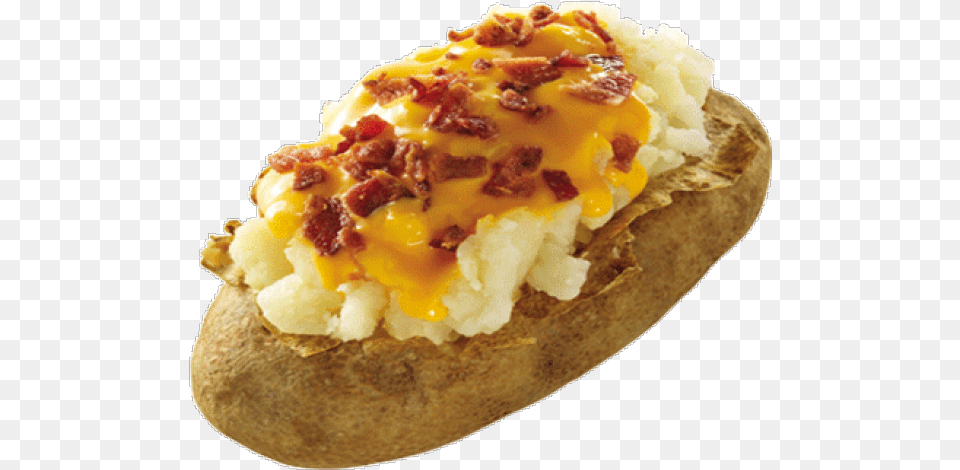 Potato Transparent Baked Potato, Food, Plant, Produce, Vegetable Png Image