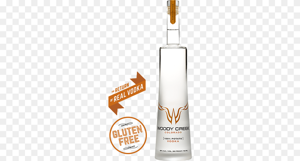 Potato Vodka Woody Creek Distillers, Alcohol, Beverage, Liquor, Tequila Png