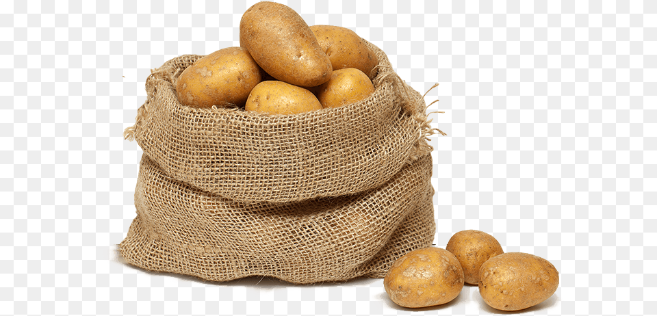 Potato Yukon Gold Potato, Bag, Food, Plant, Produce Png