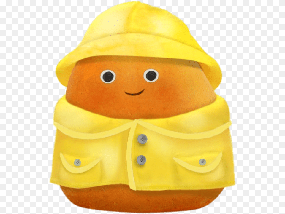 Potatoe In Raincoat Ruby From Small Potatoes, Clothing, Coat Png Image