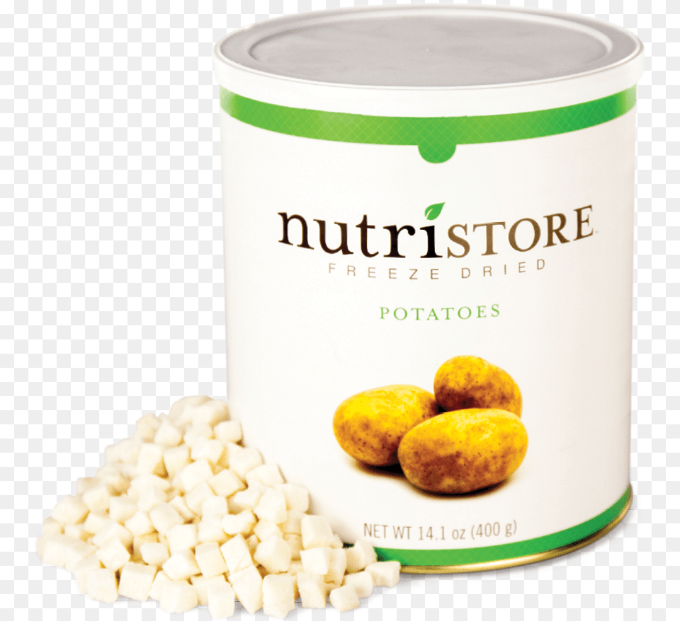 Potatoes Freeze Dried Freeze Dried Pineapple Nutristore 10 Can, Food, Fruit, Pear, Plant Png Image